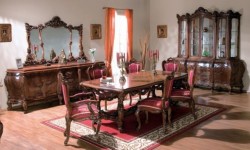 Румынский обеденный стол и стулья Клеопатра Люкс (Cleopatra Lux), Simex