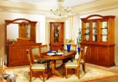 Румынский обеденный стол и стулья Элеганс (Elegance), Mobex