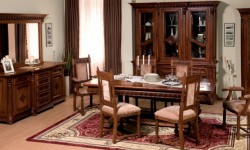 Румынский обеденный стол и стулья Венеция Люкс (Venetia Lux), Simex